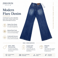 Jean slim pour femme en poly-spandex, anti-rétrécissement, à coupe mi-longue, avec petite lame incurvée, pour le quotidien et le style urbain