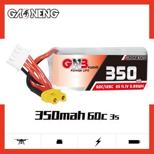 高能GNB 3S 350毫安时11.1V 60C XT30连接器遥控脂肪电池船航空模型DIY FPV - Product Image 2