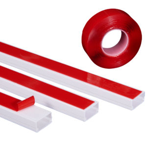 L'usine fournit directement un canal de câble en PVC en plastique ignifuge Câble de câblage électrique Cordon mural Hider Chutes de câble en PVC - Product Image 1