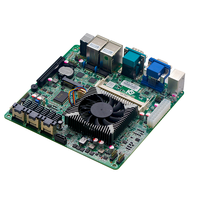 Meilleure carte mère NAS ITX 12xSATA3.0 2xLAN RAM de 8 Go DDR3L Core I5-6287U NAS Stockage HDD
