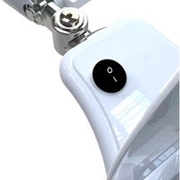 Green Optical Lens Anti Glare Clip on Light Led Magnifier Lamp for Thread Sorting During Professional Embroidery Production
