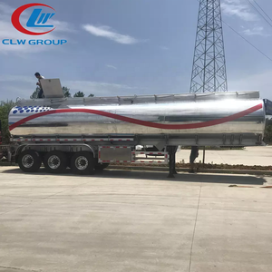 Camion-citerne en aluminium de 42000 litres, 3 essieux BPW, réservoir de carburant, Semi-<span class=keywords><strong>remorque</strong></span> - Product Image 1