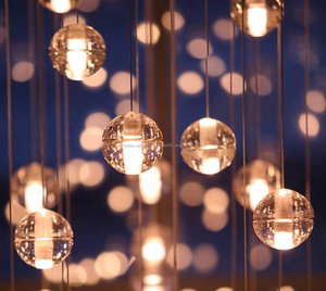 JYL-SJD099 sfera di cristallo Contemporanea lampadario luce del pendente apparecchio di alta qualità appeso lampen - Product Image 1