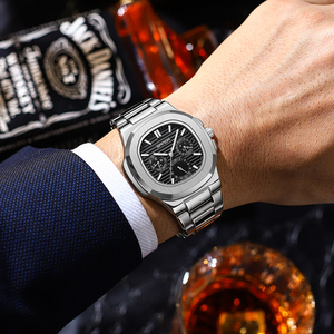Orologi al Quarzo Impermeabili Sanda, Design Classico Popolare per Uomo e Donna, con <span class=keywords><strong>Calendario</strong></span>, Luminosi, alla Moda con Quadrante a Lancette - Product Image 4