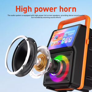 Loa karaoke ngoài trời có màn hình, loa Bluetooth, máy hát karaoke gia đình - Product Image 2