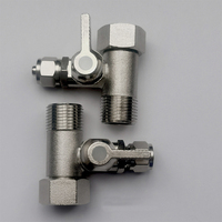 Raccords de plomberie OEM Push Fit connecteur rapide en forme de Y en T 12mm 18mm 25mm 32mm tuyau diviseur à deux voies pour système RO