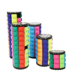 DIY niños rompecabezas tridimensional Torre mágica <span class=keywords><strong>Cubo</strong></span> giratorio - Product Image 1
