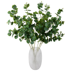 Feuilles d'eucalyptus artificielles Flower Delight, 90 cm, verdure en plastique, décoration d'intérieur, ornement de mariage - Product Image 5
