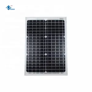 Evrensel standart Mini GÜNEŞ PANELI 18V Mono güneş enerjisi paneli ZW-20W-18V-1 taşınabilir kamp GÜNEŞ PANELI şarj 20W