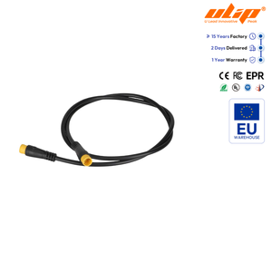 สายอะแดปเตอร์ไฟหน้าสีดำสำหรับ kukirin G3 Pro สกู๊ตเตอร์ไฟฟ้าพร้อมขั้วต่อกันน้ำ - Product Image 1