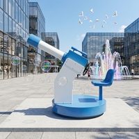 Véhicule à bulles électriques coloré Leduole pour enfants, en fibre de verre, pour utilisation intérieure et extérieure, rotation, capacité <150 kg