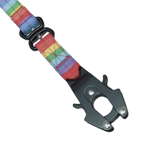 Customizable Colorful Dog <b>Leash</b> with Logo, Durable Nylon <b>Pet</b> Lead with Premium Hardware Frog Clip for Training & Hiking - Product Image 3