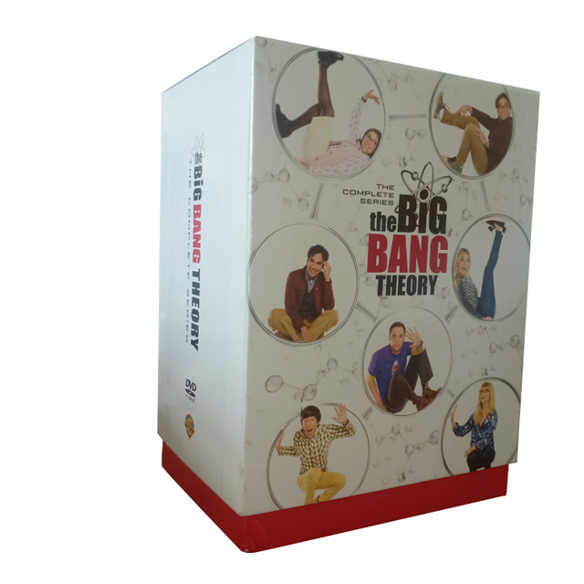 Big Bang Theory Season 1-12 37DVD Discs Wholesale for Movies Tv Series Black White Made China EBay Hot Selling Bulk Free