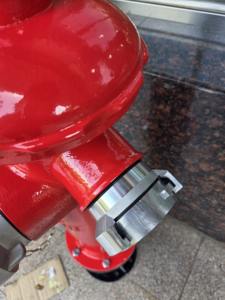 Boca de incendios Sanhui, hierro dúctil para exteriores, SS100/65-1,6, hidrante de extinción de incendios de tipo francés, 1200mm - Product Image 4