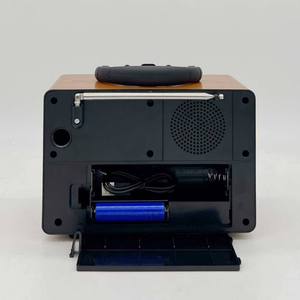 Retro Flame Light AM/FM/SW Radio with TF Card MP3 Player & 5W Bass <b>Speaker</b> - Product Image 3