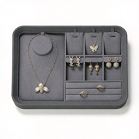 Plateaux de présentation de bijoux (Foshan) P007 pour bracelets, colliers, pendentifs, boucles d'oreilles et présentoirs à bagues