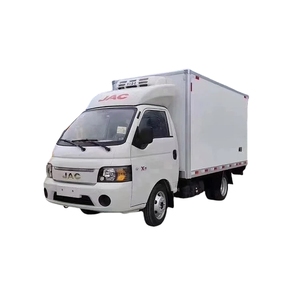 Nuevo diseño JAC gasolina 2 toneladas <span class=keywords><strong>furgoneta</strong></span> refrigerada 3,5 M congelador vehículos refrigerador coche pequeño frío coche cadena de frío camión de transporte - Product Image 1