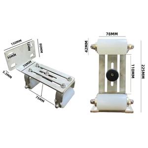 <span class=keywords><strong>Precio</strong></span> <span class=keywords><strong>de</strong></span> fábrica, superventas, estilo moderno, acero inoxidable 201/304, puerta corredera <span class=keywords><strong>para</strong></span> patio, rueda <span class=keywords><strong>de</strong></span> nailon <span class=keywords><strong>para</strong></span> puerta corredera - Product Image 3