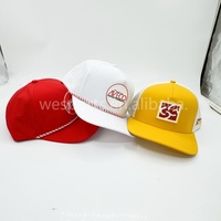 Exhibidor de Gorras de Béisbol con Logotipo Personalizado Gorra de Béisbol Blanca
