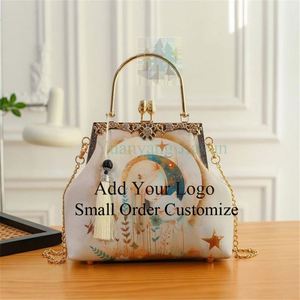 Nuevo Bolso Cheongsam Simple y Elegante, Bolso de Mano Multiusos, Bolso Cruzado para Mujer, Bolso de Regalo, Transmisión <span class=keywords><strong>en</strong></span> Vivo. - Product Image 4