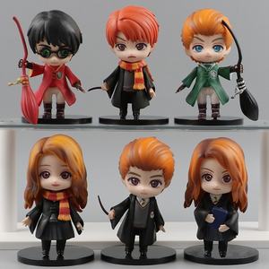 Figurine Q Version de <span class=keywords><strong>Harry</strong></span> <span class=keywords><strong>Potter</strong></span> : <span class=keywords><strong>Hermione</strong></span> et Ron en PVC pour Décoration de Jouets - Product Image 3