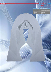 Jacquard poliéster 3D espaciador aire sándwich tela malla de punto de moda y transpirable Material cómodo para la parte superior del zapato - Product Image 5