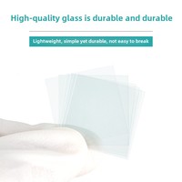 Xiangbo 7101 Type Single Double Concave Cover Glass Laboratory Microscope Slide Smooth Frosted Surface Vacuum Edge Biological