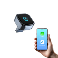 Adaptador Inalámbrico CarPlay Mini, Sin Cables, Convierte de Cableado a Inalámbrico, Rápido y Estable para Sistemas Originales del Automóvil
