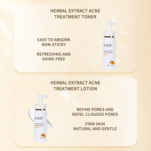 Sérum Vitamine C Anti-taches Marques Privées, Produits Faciaux Anti-rides, Soin Éclaircissant Anti-acné au Curcuma, Kit de Soins de la Peau - Product Image 3