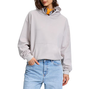 Sweats à capuche personnalisés en polaire douce pour femmes, pull confortable à coupe décontractée, sweat à capuche lourd pour l'hiver, usage quotidien - Product Image 2
