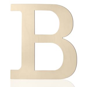 Letras de Madera para Decoración del Hogar, Alfabeto de Madera de la A a la Z, Números, Letras Decorativas para Pared - Product Image 1