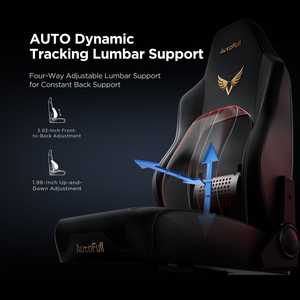 Chaise de jeu Alibaba <span class=keywords><strong>AutoFull</strong></span> M6/M6PRO Series avec fonction massage, coussin chauffant ventilé, chaise de jeu Alibaba - Product Image 6