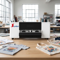 Machine DTF Sunika XP600 12 pouces avec intelligence artificielle pour l'impression sur vêtements, contrôle par smartphone et circulation d'encre blanche