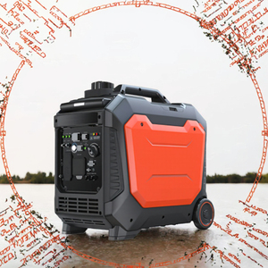 Générateur d'électricité portable numérique à inverseur, essence, 163cc, 120V, réservoir de carburant 10L, avec surveillance à distance Wi-Fi, pour la Chine - Product Image 4