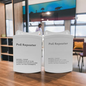Anpa 250m 방수 POE 중계기 1 4 10/100Mbps IEEE802.AF/AT 실외 POE 확장기 네트워크 스위치 AP-104JF 5 포트 스택 가능 - Product Image 4