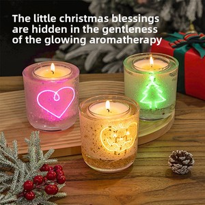 Nuove Candele Semifinite in Cera di Soia con Sensore LED, per Hotel, Camera da Letto, Regali di San Valentino, Candele Romantiche - Product Image 4