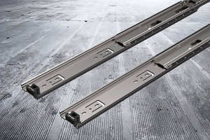 Glissière de tiroir en acier inoxydable 316 prête à l'emploi, extension complète de 250mm à 1250mm pour les applications en environnement difficile - Product Image 6