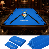 Tissu de couverture gris ardoise pour table de billard, feutre de billard, matériau d'adaptation pour salle de jeux, salon à domicile et tournois
