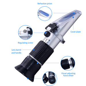 Test cihazı Bomei konsantrasyon ölçer el refraktometre brix bal ölçer tatlılık 58-90 - Product Image 1