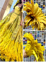 Plumes de Coq Blanches en Gros, Plumes de Queue de Coq en Guirlande pour Artisanat, Carnavals, Costumes, Coiffes de Samba