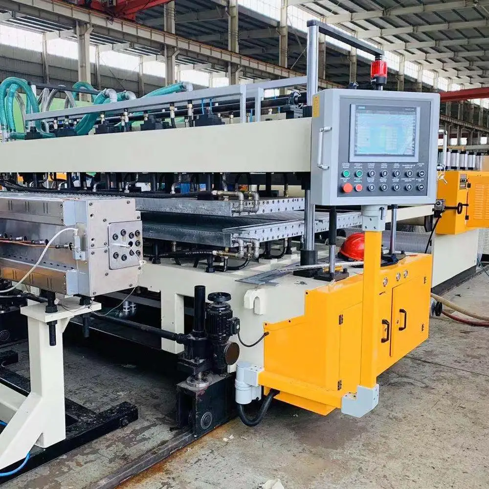 Polycarbonate PC hollow grid plate making machine/PC sunshine board PC Endurance Board extrusion machine