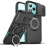 Funda Protectora para Honor X9D con Diseño Animal Lingke, Anillo Magnético y Soporte Deslizable con Ventana