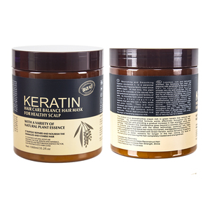 Commercio all'ingrosso di cheratina di trattamento del collagene di proteine lisciante nutriente rivitalizzare la tintura a caldo danneggiato riparazione maschera <span class=keywords><strong>per</strong></span> <span class=keywords><strong>capelli</strong></span> - Product Image 1