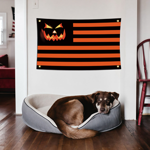 Factory Wholesale 3x5ft 90x150cm All Saints' Day Custom Flags 100D Polyester Pennant <b>Banners</b> with Custom Logo - Product Image 2