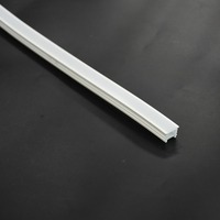 1212 Carré Avant Émission Flexible Silicone LED Néon Lumière Tube Profil Structure Creuse pour DIY Éclairage Personnalisation