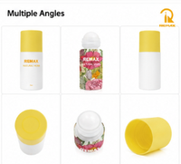 Conteneur en plastique rechargeable de 50 ml pour parfum et fragrance, pour l'huile essentielle et l'emballage de liquides aromatiques de voyage