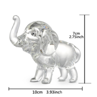 Kristallkugel-Figur, Umweltfreundliches Poliertes Feng Shui Souvenir, Heimdekoration, Briefbeschwerer 10*7cm, Sichere Verpackung, Geschenke für