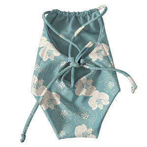 Nuovi Arrivi Estivi: Costume da Bagno Reversibile per Bambine con Stampa Hawaiana, Bikini per Bambini - Product Image 2
