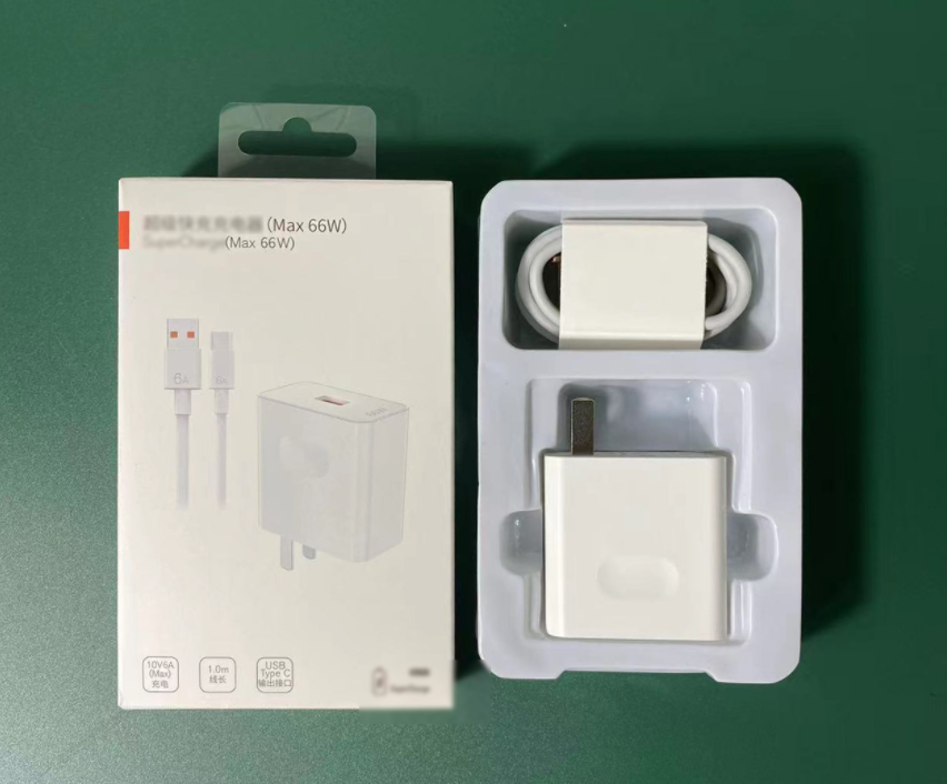 chargeur blanc + câble 1m