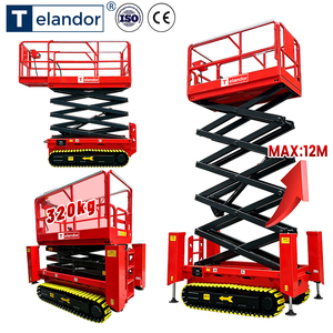 ลิฟท์กรรไกรแบบยกสูงน้ำหนักเบา 12 ม. - รับน้ำหนักได้ 230 กก. - Product Image 3